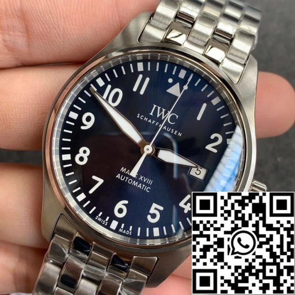 IWC Pilot IW327014 1 1 Най-доброто издание V7 Factory Blue Dial САЩ реплика часовник 3354 IWC Pilot IW327014 1: 1 Най-доброто издание V7 Factory Blue Dial