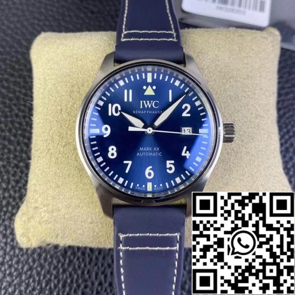 IWC Pilot IW328203 1 1 Best Edition M Factory Blue Dial Yhdysvaltain Replica katsella 9638 IWC Pilot IW328203 1: 1 Best Edition M + Factory Blue Dial