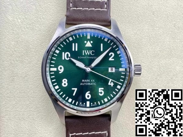 IWC Pilot IW328205 1 1 Best Edition M Factory Brown Strap US Replica Watch 8234 IWC Pilot IW328205 1:1 Best Edition M+ Factory Brown Strap