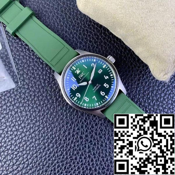 IWC Piloto IW328205 1 1 Mejor Edición M Fábrica Esfera Verde EE.UU. Reloj Replica 1881 IWC Piloto IW328205 1:1 Mejor Edición M + Fábrica Esfera Verde