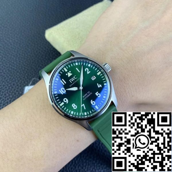 IWC Pilot IW328205 1 1 Best Edition M Factory Green Dial US Replica Watch 4310 IWC Pilot IW328205 1:1 Best Edition M+ Factory Green Dial