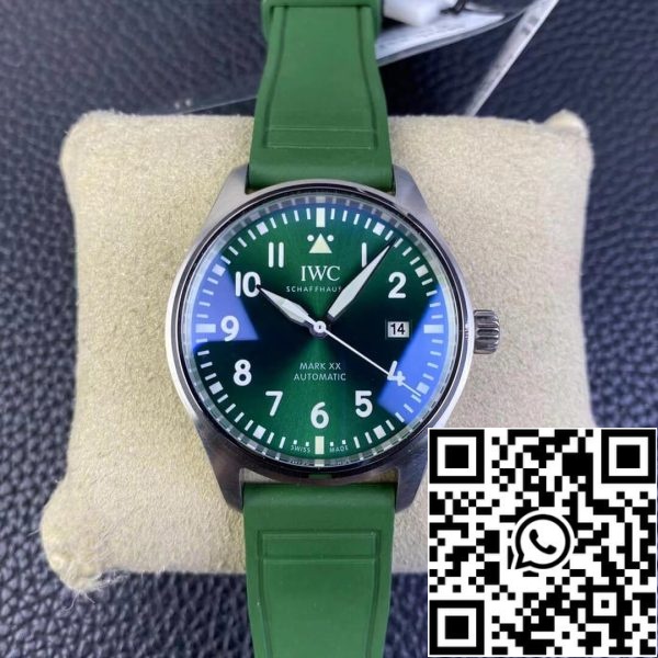 IWC Pilot IW328205 1 1 Best Edition M Factory Quadrante Verde Replica Orologio 4588 IWC Pilot IW328205 1:1 Best Edition M+ Factory Quadrante Verde