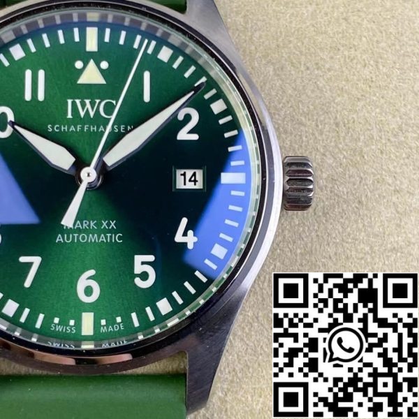 IWC Piloto IW328205 1 1 Mejor Edición M Fábrica Esfera Verde EE.UU. Reloj Replica 7893 IWC Piloto IW328205 1:1 Mejor Edición M + Fábrica Esfera Verde