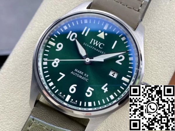 IWC Pilot IW328205 1 1 Best Edition M Factory Leather Strap US Replica Watch 9530 IWC Pilot IW328205 1 1 Best Edition M + Factory Leather Strap