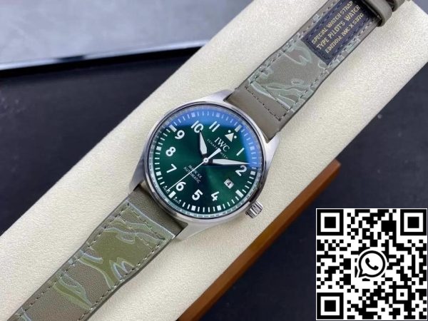 IWC Pilot IW328205 1 1 Най-доброто издание M Фабрика кожена каишка САЩ реплика часовник 9608 IWC Pilot IW328205 1: 1 Най-доброто издание M+ Фабрика кожена каишка