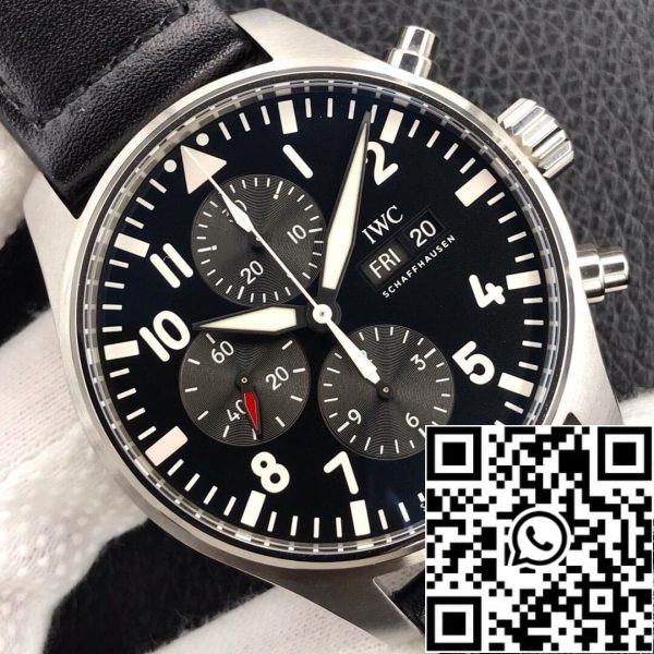 ساعة آي دبليو سي بايلوت IWC Pilot IW377709 1:1 أفضل إصدار ZF مصنع ZF الميناء الأسود ساعة أمريكية مقلدة 4621 ساعة IWC Pilot IW377709 1:1 أفضل إصدار ZF مصنع ZF الميناء الأسود