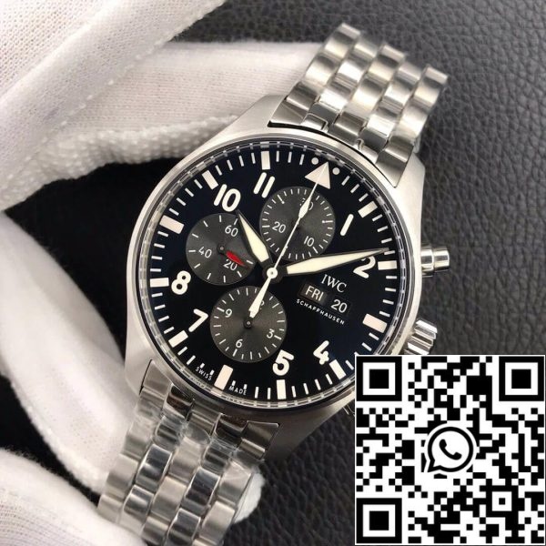 IWC Pilot IW377710 1 1 Najboljša izdaja ZF Factory črno Dial ZDA replika Watch 5986 IWC Pilot IW377710 1: 1 Najboljša izdaja ZF Factory črno Dial