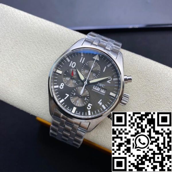 IWC Pilot IW377719 1 1 Najboljša izdaja ZF Factory Grey Dial ZDA replika Watch 6459 IWC Pilot IW377719 1: 1 Najboljša izdaja ZF Factory Grey Dial