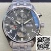 IWC Pilot IW377719 1 1 Best Edition ZF Factory Серый Циферблат Реплика США Часы 7697 IWC Pilot IW377719 1:1 Best Edition ZF Factory Серый Циферблат