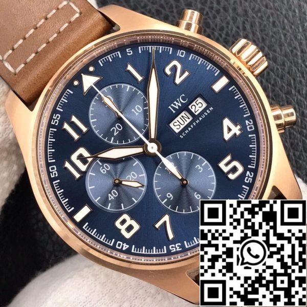 IWC Pilot IW377721 1 1 Best Edition ZF Factory Rose Gold US Replica Watch 1181 IWC Pilot IW377721 1:1 Best Edition ZF Factory Rose Gold