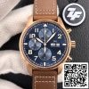 IWC Pilot IW377721 1 1 Mejor Edición ZF Factory Rose Gold US Replica Watch 6405 IWC Pilot IW377721 1 1 Mejor Edición ZF Factory Rose Gold