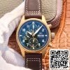 IWC Pilot IW387902 Spitfire Chronograph ZF Factory 1 1 Best Edition Bronze Case Swiss ETA7750 US Replique Montres 9616 IWC Pilot IW387902 Spitfire Chronograph ZF Factory 1:1 Best Edition Bronze Case Swiss ETA7750