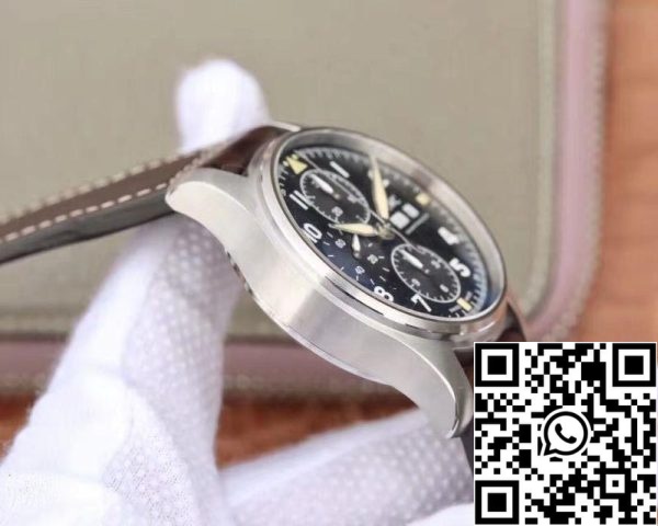 ساعة IWC Pilot IWC Pilot IW387903 2019 New Spitfire Chronograph ZF Factory 1 1: 1 أفضل إصدار من الفولاذ المقاوم للصدأ سويسري ETA7750 ساعة أمريكية مقلدة 6831 IWC Pilot IW387903 2019 New Spitfire Chronograph ZF Factory 1: 1 أفضل إصدار من الفولاذ المقاوم للصدأ سويس ETA7750