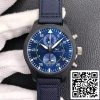 IWC Pilot IW389008 1 1 Best Edition ZF Factory Blue Dial US Replica Óra 349 IWC Pilot IW389008 1:1 Best Edition ZF Factory Blue Dial