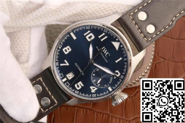 IWC Pilot IW500908 1 1 Best Edition ZF Factory Blue Dial US Replica Watch 153 IWC Pilot IW500908 1:1 Best Edition ZF Factory Blue Dial