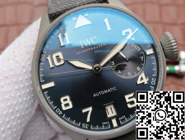 IWC Pilot IW500909 1 1 Най-доброто издание MKS Factory Titanium Ceramic Limited Edition Blue Dial САЩ реплика часовник 1288 IWC Pilot IW500909 1: 1 Най-доброто издание MKS Factory Titanium Ceramic Limited Edition Blue Dial