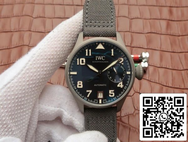 IWC Pilot IW500909 1 1 Najboljša izdaja MKS Factory Titanium Ceramic Limited Edition Blue Dial ZDA replika Watch 9786 IWC Pilot IW500909 1: 1 Best Edition MKS Factory Titanium Ceramic Limited Edition Blue Dial