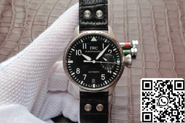 IWC Pilot IW500912 1 1 Best Edition ZF Factory Musta Dial Yhdysvaltain Replica katsella 7552 IWC Pilot IW500912 1: 1 Best Edition ZF Factory Musta Dial