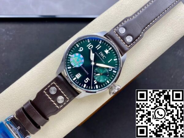 IWC Pilot IW501015 1 1 Best Edition AZ Factory Green Dial US Replica katsella 1010 IWC Pilot IW501015 1: 1 Best Edition AZ Factory Green Dial