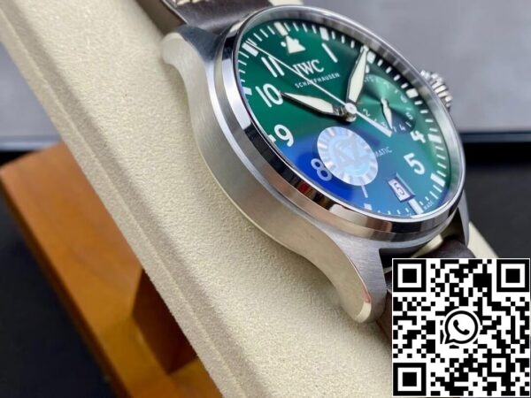 ساعة آي دبليو سي بايلوت IWC Pilot IW501015 1:1 أفضل إصدار من مصنع AZ Green Dial ساعة أمريكية مقلدة 5476 ساعة IWC Pilot IW501015 1:1 أفضل إصدار من مصنع AZ Green Dial