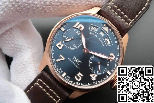 IWC Pilot IW502701 1 1 Best Edition ZF Factory Blue Dial US Replica Uhr 3816 IWC Pilot IW502701 1:1 Best Edition ZF Factory Blue Dial