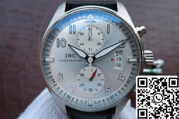 IWC Pilot JU AIR Special Edition IW387809 1 1 Best Edition ZF Factory Rhodium Dial US Replica Watch 1518 IWC Pilot JU-AIR Special Edition IW387809 1 1 Best Edition ZF Factory Rhodium Dial