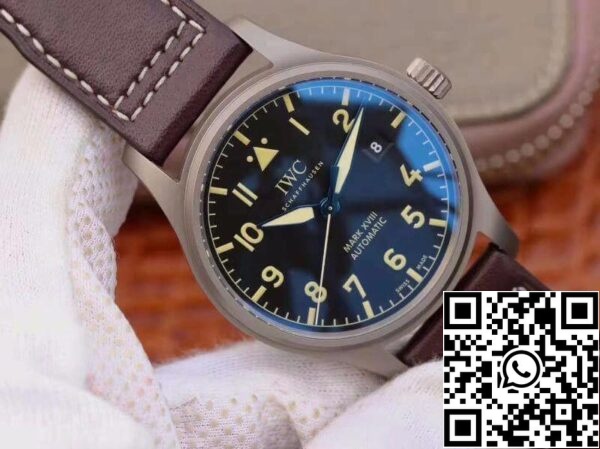 IWC Pilot Mark XVIII dediščine IW327006 MKS Factory 1 1 Best Edition švicarski ETA9015 ZDA replika Watch 4098 IWC Pilot Mark XVIII dediščine IW327006 MKS Factory 1: 1 Best Edition švicarski ETA9015