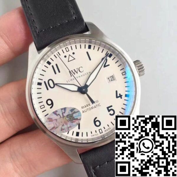 IWC Pilot Mark XVIII IW327002 MKS Factory 1 1 Best Edition svájci ETA2892 White Dial US Replica Watch 2531 IWC Pilot Mark XVIII IW327002 MKS Factory 1:1 Best Edition svájci ETA2892 White Dial