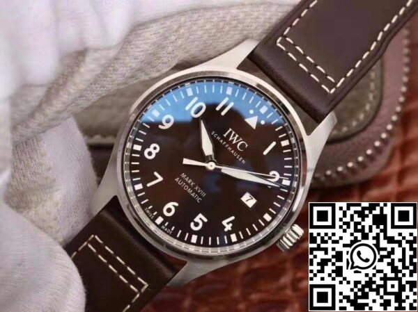 ساعة آي دبليو سي بايلوت مارك الثامن عشر IWC Pilot Mark XVIII IW327003 MKS Factory 1:1 أفضل إصدار سويسري ETA2892 Brown Dial ساعة أمريكية مقلدة 134 ساعة IWC Pilot Mark XVIII IW327003 MKS Factory 1:1 أفضل إصدار سويسري ETA2892 Brown Dial