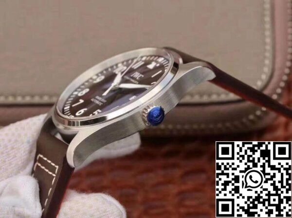 ساعة آي دبليو سي بايلوت مارك الثامن عشر IWC Pilot Mark XVIII IW327003 MKS Factory 1 1: 1 أفضل إصدار سويسري ETA2892 Brown Dial ساعة أمريكية مقلدة 6437 IWC Pilot Mark XVIII IW327003 MKS Factory 1: 1 أفضل إصدار سويسري ETA2892 Brown Dial