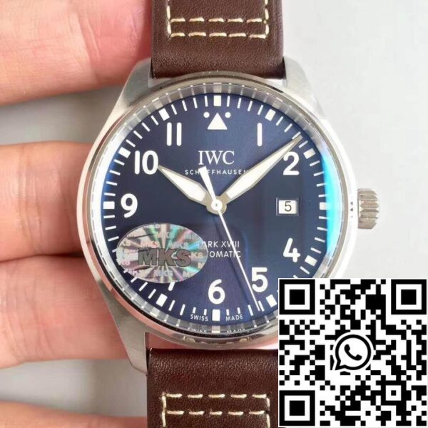 IWC Piloto Mark XVIII IW327004 MKS Fábrica de Relojes Mecánicos 1 1 Mejor Edición suiza ETA2892 EE.UU. Reloj Replica 1811 IWC Piloto Mark XVIII IW327004 MKS Fábrica de Relojes Mecánicos 1:1 Mejor Edición suiza ETA2892