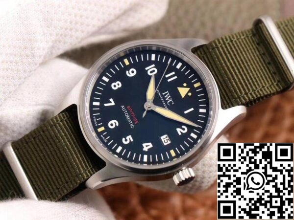 IWC Pilot Spitfire IW326801 1 1 Najboljša izdaja MKS tovarne črno Dial švicarski ETA9015 ZDA replika Watch 3797 IWC Pilot Spitfire IW326801 1: 1 Najboljša izdaja MKS tovarne črno Dial švicarski ETA9015