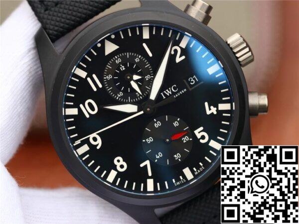 IWC Pilot TOP GUN IW389001 1 1 Best Edition ZF Factory Black Dial US Replica Watch 1098 IWC Pilot TOP GUN IW389001 1:1 Best Edition ZF Factory Black Dial