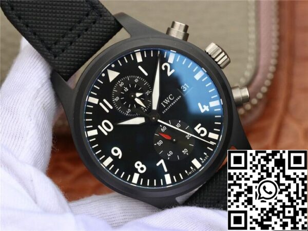 IWC Pilot TOP GUN IW389001 1 1 Best Edition ZF Factory fekete számlap amerikai Replica óra 3652 IWC Pilot TOP GUN IW389001 1:1 Best Edition ZF Factory fekete számlap IWC Pilot TOP GUN IW389001 1:1 Best Edition ZF Factory fekete számlapon