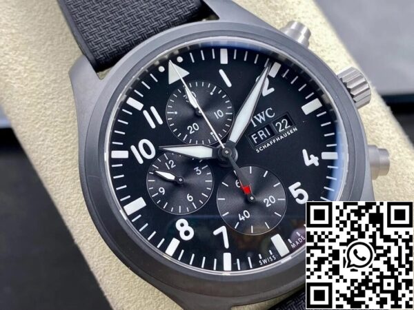 IWC Pilot TOP GUN IW389101 1 1 Best Edition TPS εργοστάσιο μαύρο κεραμικό ΗΠΑ Replica ρολόι 1705 IWC Pilot TOP GUN IW389101 1: 1 Best Edition TPS εργοστάσιο μαύρο κεραμικό