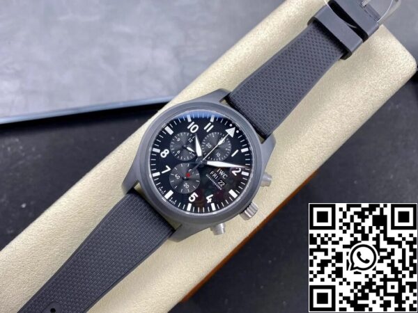 IWCのパイロットトップガンIW389101 1:1ベスト版TPSの工場ブラックセラミック米国レプリカ時計3566 IWCのパイロットトップガンIW389101 1:1ベスト版TPSの工場ブラックセラミック