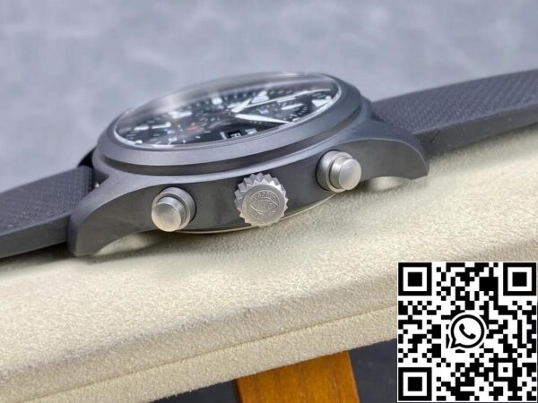 IWCのパイロットトップガンIW389101 1 1ベスト版TPS工場ブラックセラミックアメリカレプリカ時計9755 IWCのパイロットトップガンIW389101 1:1ベスト版TPS工場ブラックセラミック