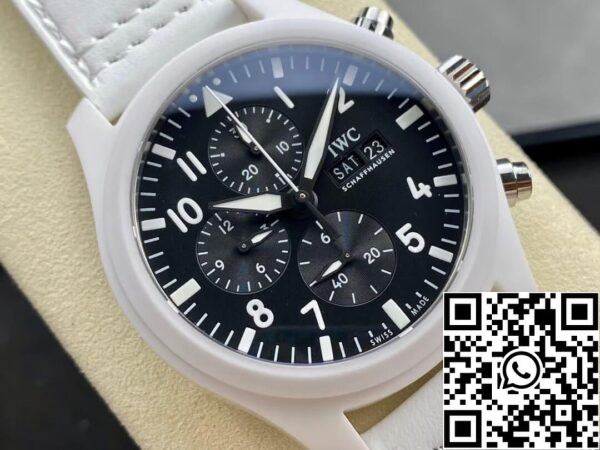 IWC Piloto TOP GUN IW389105 Lago Tahoe 1 1 Mejor Edición TPS Factory Esfera Negro EE.UU. Reloj Replica 7121 IWC Piloto TOP GUN IW389105 Lago Tahoe 1 1 Mejor Edición TPS Factory Esfera Negro