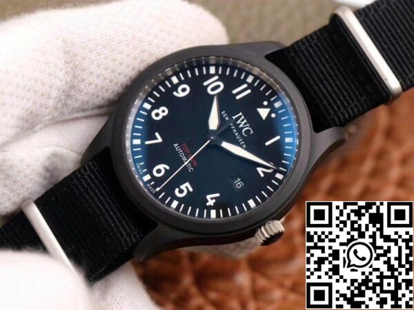 IWC Pilot Top Gun IW326901 1 1 Melhor Edição MKS Factory Mostrador Preto Suíço ETA2892 US Réplica Relógio 5177 IWC Pilot Top Gun IW326901 1:1 Melhor Edição MKS Factory Mostrador Preto Suíço ETA2892