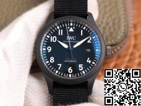 IWC Pilot Top Gun IW326901 1 1 Melhor Edição MKS Factory Mostrador Preto Suíço ETA2892 US Réplica Relógio 8554 IWC Pilot Top Gun IW326901 1:1 Melhor Edição MKS Factory Mostrador Preto Suíço ETA2892