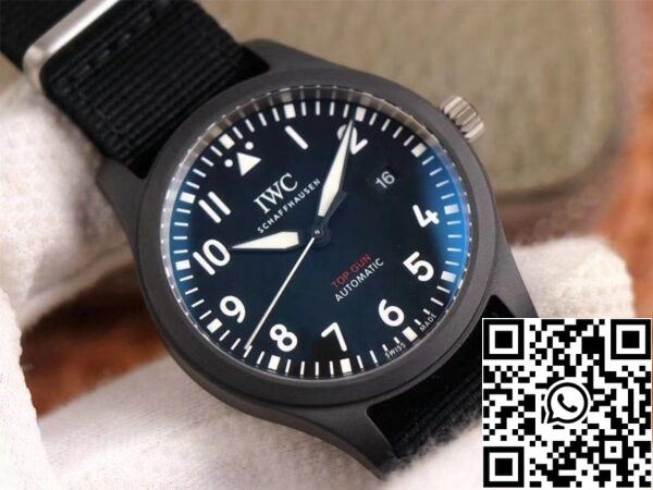 IWC Pilot Top Gun IW326901 1 1 Mejor Edición MKS Factory Esfera Negra Suiza ETA2892 US Reloj Replica 9865 IWC Pilot Top Gun IW326901 1 1 Mejor Edición MKS Factory Esfera Negra Suiza ETA2892