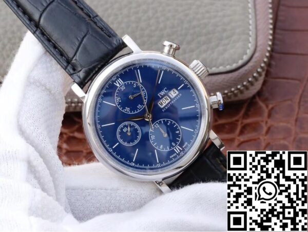 IWC Portofino 150th Anniversary Special Edition IW391023 1 1 Best Edition ZF Factory Blue Dial ΗΠΑ Replica ρολόι 7852 IWC Portofino 150th Anniversary Special Edition IW391023 1: 1 Best Edition ZF Factory Blue Dial