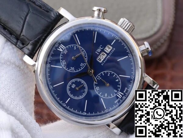 IWC Portofino 150th Anniversary Special Edition IW391023 1 1 Best Edition ZF Factory Blue Dial US Replica Watch 9232 IWC Portofino 150th Anniversary Special Edition IW391023 1:1 Best Edition ZF Factory Blue Dial