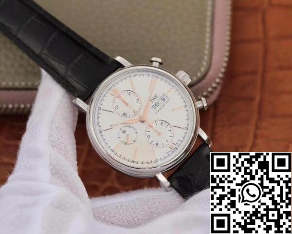 IWC Portofino Chronograph 42mm Multi function IW391022 ZF Factory 1 1 Best Edition Swiss ETA7750 US Replica Watch 1530 IWC Portofino Chronograph 42mm Multi-function IW391022 ZF Factory 1:1 Best Edition Swiss ETA7750