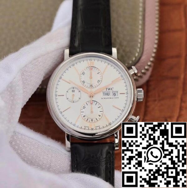 IWC Portofino Chronograph 42mm Multi function IW391022 ZF Factory 1 1 Best Edition Swiss ETA7750 US Replica Watch 2529 IWC Portofino Chronograph 42mm Multi-function IW391022 ZF Factory 1:1 Best Edition Swiss ETA7750