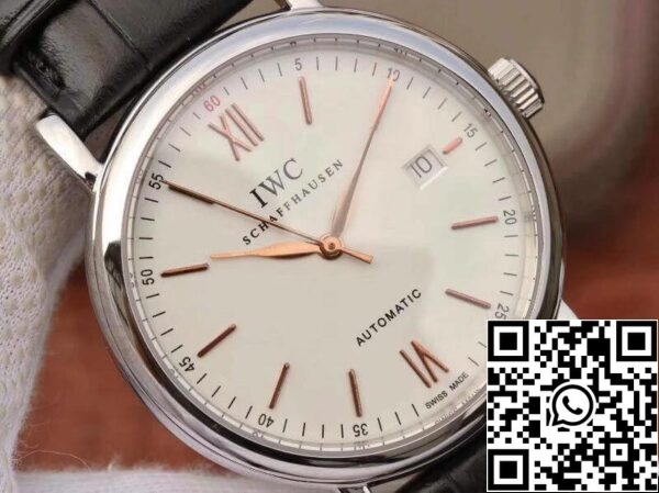 IWC Portofino IW356501 MKS Factory 1 1 Най-доброто издание швейцарски ETA2892 бял циферблат САЩ реплика часовник 1631 IWC Portofino IW356501 MKS Factory 1: 1 Най-доброто издание швейцарски ETA2892 бял циферблат