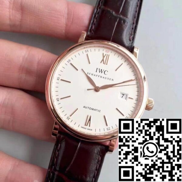 IWC Portofino IW356504 MKS Facroty 1 1 Best Edition Swiss ETA2892 White Dial US Replica Watch 265 IWC Portofino IW356504 MKS Facroty 1:1 Best Edition Swiss ETA2892 White Dial