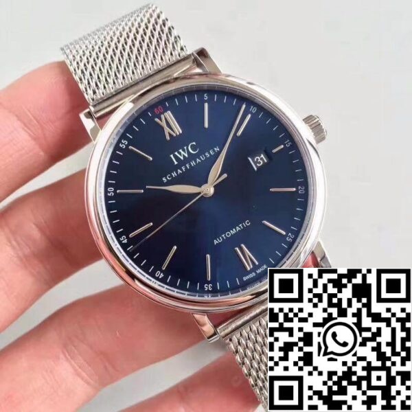 IWC Portofino IW356512 MKS Factory 1 1 Best Edition Swiss ETA2892 Blue Sunburst Dial ΗΠΑ Replica ρολόι 2854 IWC Portofino IW356512 MKS Factory 1: 1 Best Edition Swiss ETA2892 Blue Sunburst Dial