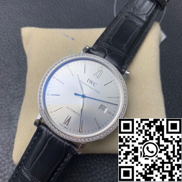 IWC Portofino IW356514 1 1 Najboljša izdaja V7 Factory Diamond Bezel ZDA replika Watch 6551 IWC Portofino IW356514 1: 1 Best Edition V7 Factory Diamond Bezel