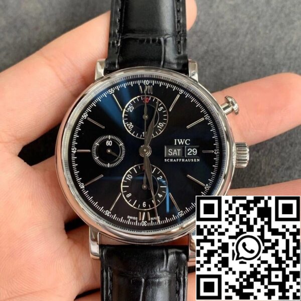 IWC Portofino IW391008 1 1 Най-доброто издание ZF Factory Black Dial САЩ реплика часовник 8696 IWC Portofino IW391008 1: 1 Най-доброто издание ZF Factory Black Dial